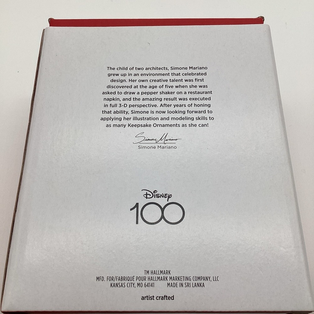 2023 Hallmark CLASSIC CHARACTERS Disney 100 Years of Wonder Ornament Set *NIB* - Picture 7 of 9